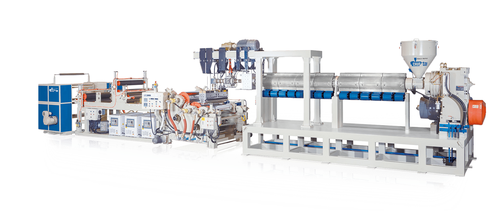 PET / PLA Vacuum forming Sheet Extruder PET / PLA Vacuum forming Sheet Extruder